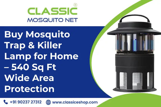 Buy Mosquito Trap & Killer Lamp for Home – 540 Sq Ft Wide Area Protection