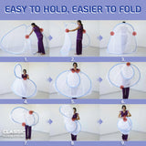 Mosquito Net for Double Bed/Queen Size(200x170x140cms)- Blue