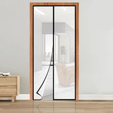 AC Curtain Magnetic by Classic Mosquito Net|Thermal Insulated Screen|Translucent Transparent Design|Insect,Pest,Pollen&Pollution Control|Privacy&Dust Shield for Door&Home,Energy Saving