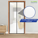 AC Curtain Magnetic by Classic Mosquito Net|Thermal Insulated Screen|Translucent Transparent Design|Insect,Pest,Pollen&Pollution Control|Privacy&Dust Shield for Door&Home,Energy Saving