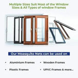 Classic Mosquito Net for Windows – Customizable Fiberglass Net