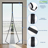 AC Curtain Magnetic by Classic Mosquito Net|Thermal Insulated Screen - Customizable Polyester Net (Made-to-Order: Non-Returnable)