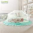 Mosquito Net for Baby | Bottomless Net for Infants (0 to 24 Months) - Ocean Green
