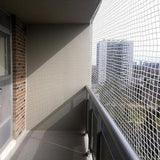 Bird Net for Balcony- White - 5X9 FT