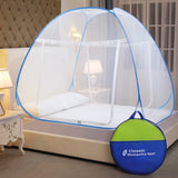 Mosquito Net for Double Bed/Queen Size(200x170x140cms)- Blue