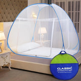 Mosquito Net for Double Bed/King Size(200x200x145cms)- Blue