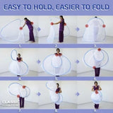 Mosquito Net for Double Bed/Queen Size(200x170x140cms)-Full Pink