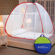 Mosquito Net for Double Bed/King Size(200x200x145cms)- Red