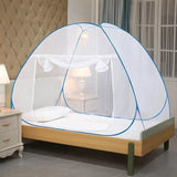 Mosquito Net for Single Bed(200x120x130cms)- Blue