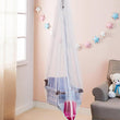 Jhula Mosquito Net for 0-3 Year Baby, Baby Cradle Swing with Side Zip Opening - Pink