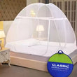 Premium Mosquito Net for Double Bed/King Size(200x200x145cms)- White
