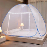 Evafly Mosquito Net for Double Bed/King Size(200x200x145cms)- Blue- Blue
