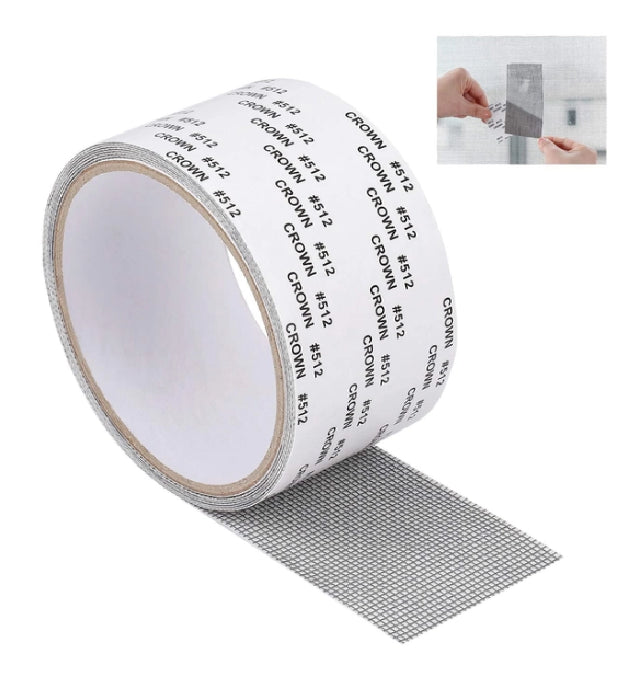 Mosquito Net Patch Repair Tape Self-Adhesive, Window Net and Insect Mesh Patch Tape for Torn Nets
